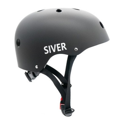 Kask rowerowy Siver regulowany Rozmiar L 58-62 cm