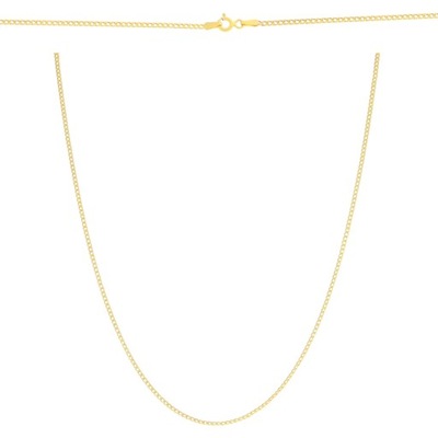 Złoty łańcuszek Pancerka 45 cm złoto 585