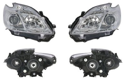 Фара лампа toyota prius xw30 12- l+p tyc фото №1