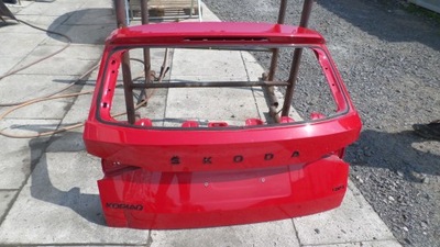 Skoda kodiaq крышка багажника задняя фото №1