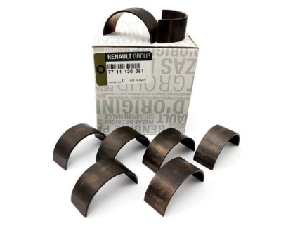 Вкладыши шатуна kpl renault 1.9dci 7711130061 оригинальный номер фото №1