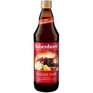 GRZANIEC BEZALKOHOLOWY JABŁKO - CZARNY BEZ - MIÓD BIO 750 ml - RABENHORST