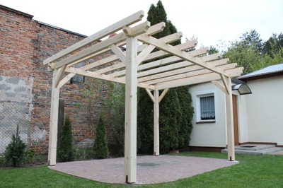 PERGOLA WIATA 3.6m x3.3m Altana Altanka Zadaszenie