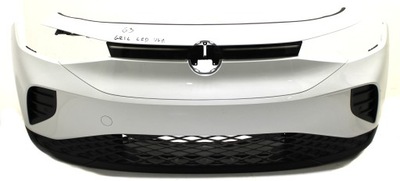 Vw id.4 бампер передній решітка радіатора led pdc новий фото №1