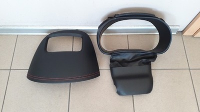 Kia soul iii 2019-22 козырёк рамка спидометра защита фото №1