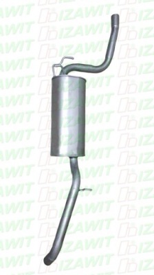 Гасник кінцевий ford izawit 17.158a 1847165 фото №1