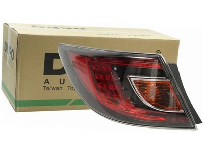 Лампа задняя левая mazda 6 gh 07-13 фото №1