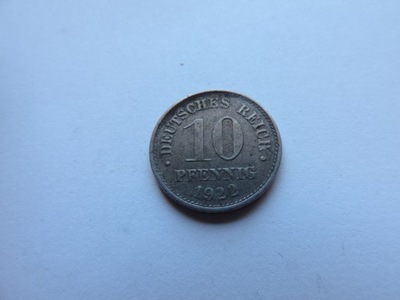 NIEMCY 10 PFENNIG 1922 E