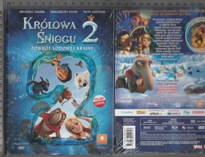Film Królowa Śniegu 2 płyta DVD