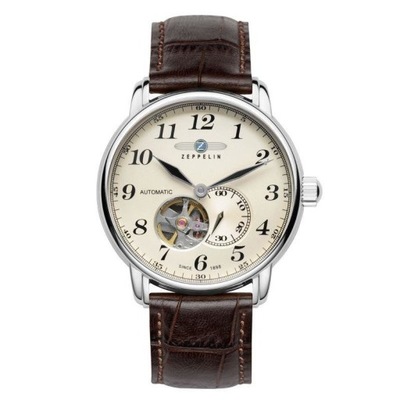 Zegarek Zeppelin LZ127 7666-5 Automatik Beżowy