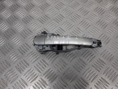 Ручка левая задняя наружная skoda fabia ii 9102 фото №1