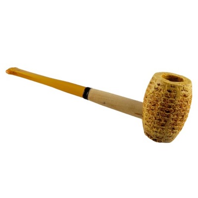 Fajka Missouri Meerschaum z kukurydzy HUCK FINN