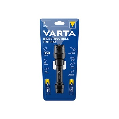 71-346# LINTERNA MANUAL F20 PRO VARTA INDESTRUCTIBLE  