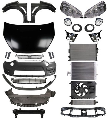 Ford s-max 06-10 бампер pas капот крыло фото №1