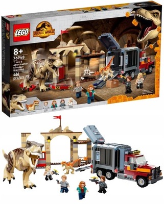 LEGO Jurassic World 76948 Ucieczka tyranozaura