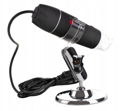 Digital Microscope Mikroskop Cyfrowy USB 1600X