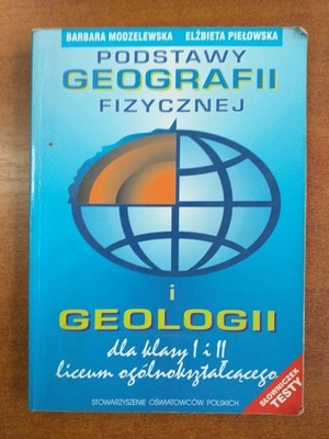 Podstawy geografii fizycznej geologii Modzelewska