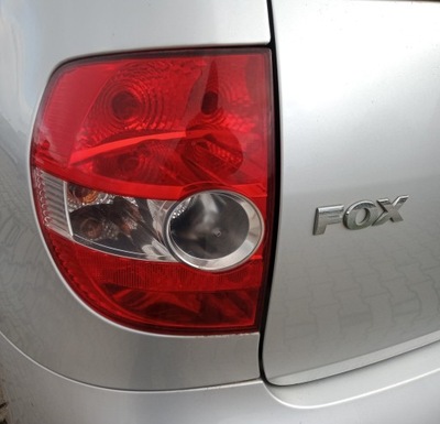 Лампа задня задня ліва vw fox фото №1