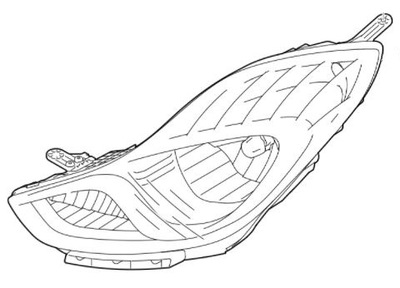 Hyundai ix20 лівий фара фото №1