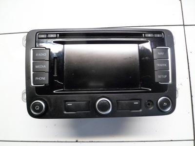 Vw golf vi радио cd навигация 3c0035270x фото №1