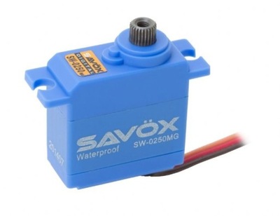 Micro Serwo Savox SW-0250MG 25g wodoodporne 5kg