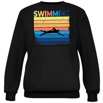 BLUZA PŁYWAKA SWIMMING PŁYWANIE RETRO