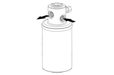 Nrf осушувач кондиціонера mercedes v 638 2 vito w638 2.0-2.8 фото №1