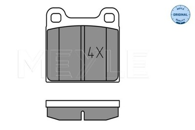 КОЛОДКИ HAM. DB T. W123/W126/W114/W115