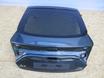 Кришка багажника задня багажника audi a7 s7 rs7 lift lz7s ідеальний стан фото №1