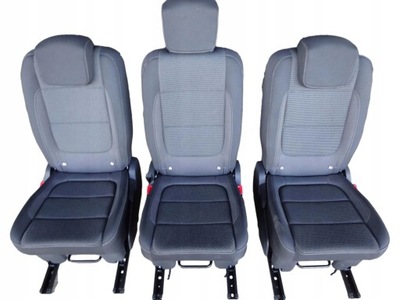 Vw sharan 7n0 сиденья сиденье задняя drugi ряд фото №1