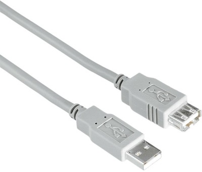 Kabel (przedłużacz) HAMA USB Typ A - USB Typ A 3m