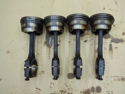 Chevrolet kalos aveo 1.4 8v f14s3 поршень шатун фото №1