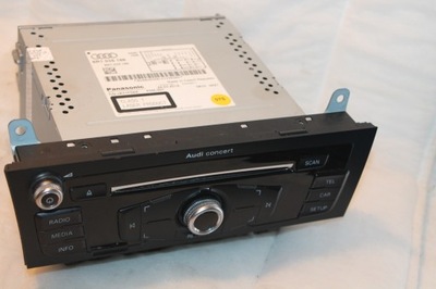 RADIO CD SD AUDI CONCERT A4 B8 A5 Q5 8R1035186  