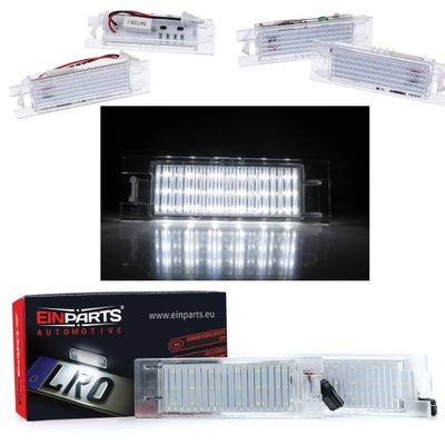 Лампа подсветка номерного знака opel hyundai alfa фото №1