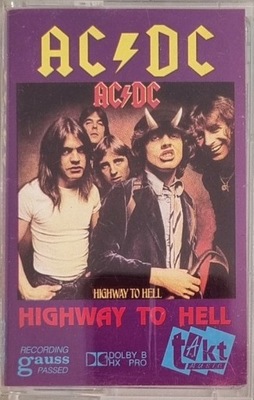 AC/DC HIGHWAY TO HELL kaseta MC
