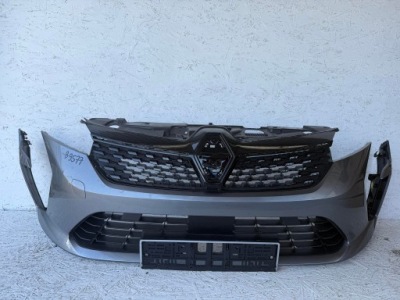 Бампер перед передній renault clio v 5 lift 23- + решітка радіатора фото №1