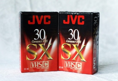 JVC SX 30 * NOWE kasety VHS C * JEDYNE takie JVC-ki na Allegro, NAJTANIEJ !