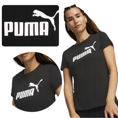 PUMA KOSZULKA DAMSKA SPORTOWA CZARNA r. S