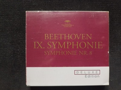 BEETHOVEN 9 und 8 Symphonie Karajan DGG 2 CD UNIKAT