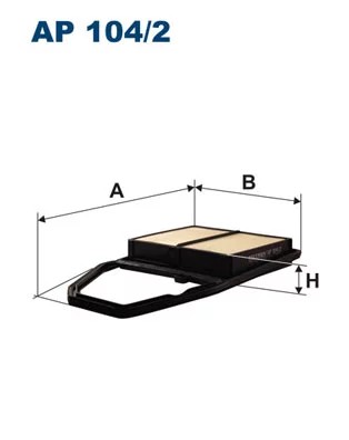 AP104/2 FILTRO AIRE  