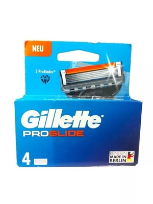 WKŁADY DO MASZYNKI GILLETTE PROGLIDE 4 SZT