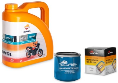 МАСЛО REPSOL+FILTR МАСЛОU DO YAMAHA YZF-R6 R1 XVS 950 MT10