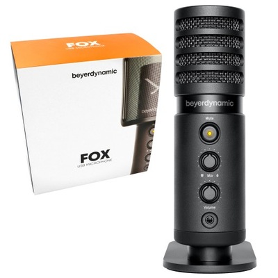 BEYERDYNAMIC FOX MIKROFON USB POJEMNOŚCIOWY STUDIO