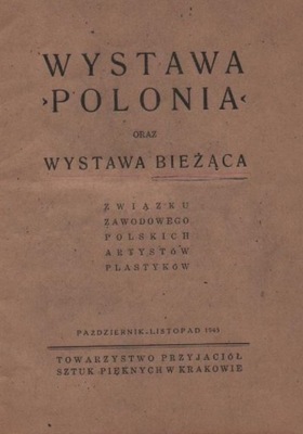 Wystawa polonia oraz wystawa bieżąca katalog