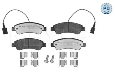 0252204119/PD КОЛОДКИ HAM. PEUGEOT T. BOXER 2,0-3,0 HDI