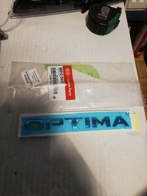 Значок емблема logo надпис kia optima фото №1