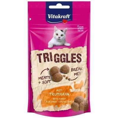 Vitakraft Triggles Przysmak dla kota z indykiem 40 g
