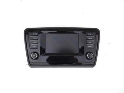 RADIO MONITOR PANTALLA 5E0919605B OCTAVIA 3 5E  