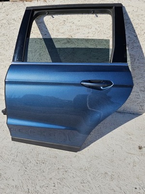 Galaxy mk4 дверь левая задние niebieskie фото №1