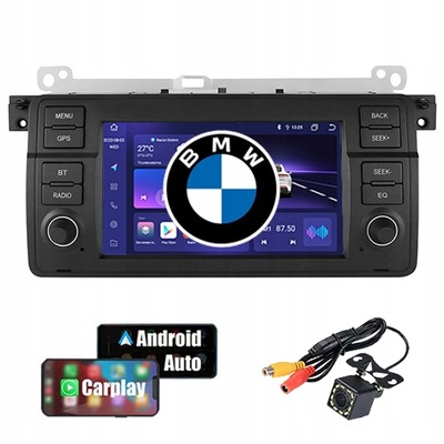 RADIO NAVEGACIÓN ANDROID BMW 3 E46 CARPLAY 4/64GB  